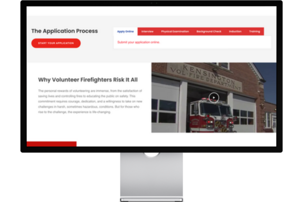 KVFD Join page application process